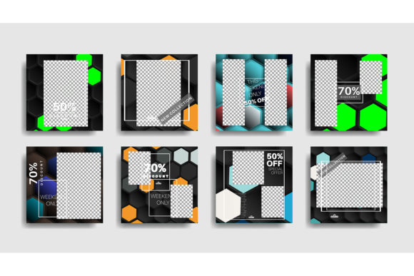 Elevate Your Brand with Square Web Banner 63