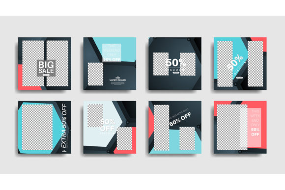 Elevate Your Brand with Square Web Banner 73