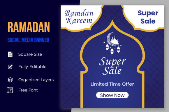 Ramadan Celebration Sale Graphic Banner