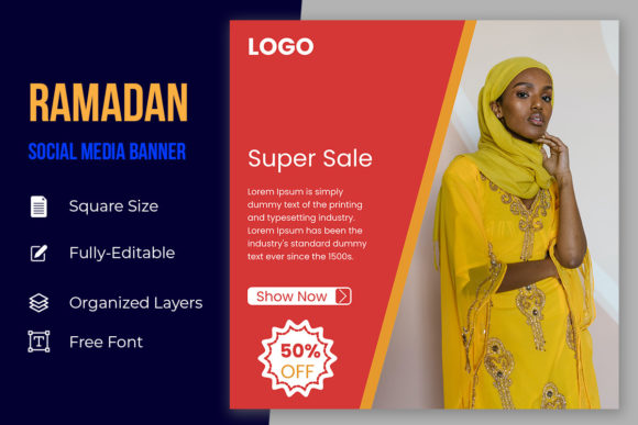Ramadan Celebration Sale Social Media Ve