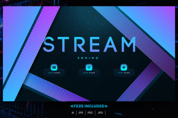 Twitch Stream Ending Background: Elevate Your Gaming Channel with Professional Design